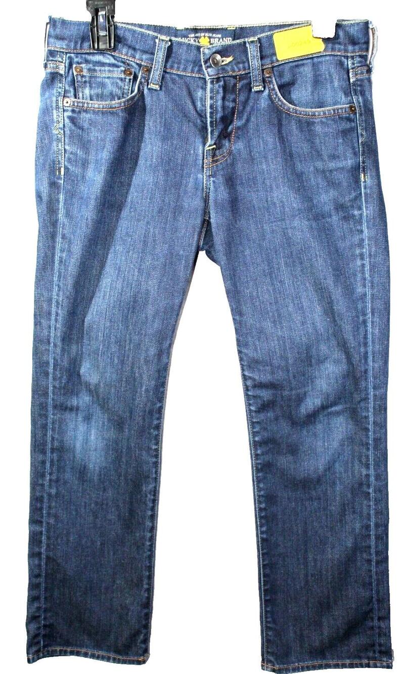 Lucky Brand Sweet'N Straight Jeans Womens 30 Blue Med Wash Mid Rise Denim 30x32